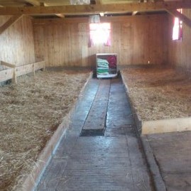 Dormir sur la paille